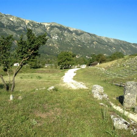 Greece, ancient Dodona - Stadium