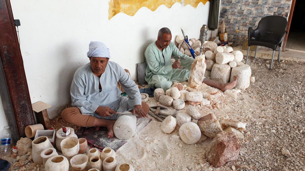 Egypt, Luxor- Traditional Stone carving High-Quality Images & Videos The MCA Collection