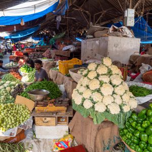 India, Karnataka – Mysore – Traditional – Vegetable and fruit market High-Quality Images & Videos The MCA Collection