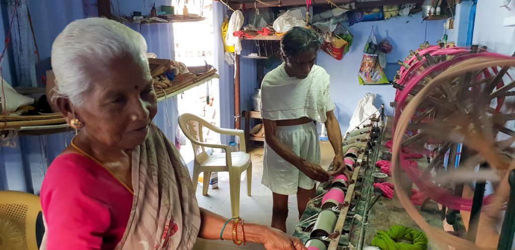 India, Tamil Nadu – Traditional weaving2 High-Quality Images & Videos The MCA Collection