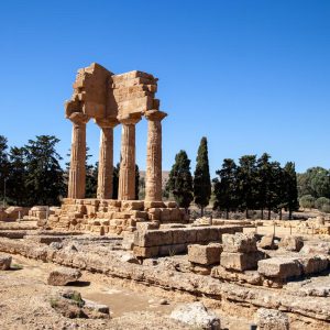 Italy, Sicily – Agrigento – Temple of the Dioscuri High-Quality Images & Videos The MCA Collection