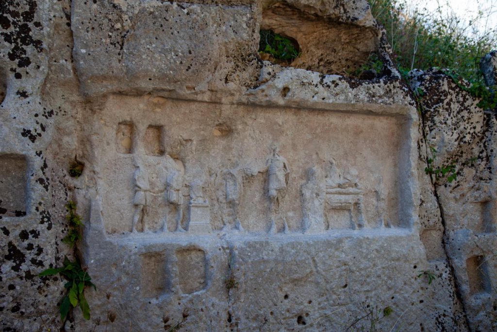 Italy, Sicily – Akrai bas-relief High-Quality Images & Videos The MCA Collection