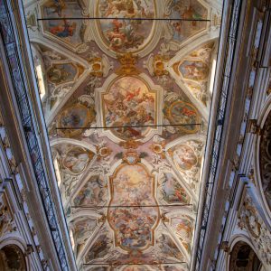 Italy, Sicily – Caltanissetta, Cathedral  Santa Maria la Nova – ceiling High-Quality Images & Videos The MCA Collection