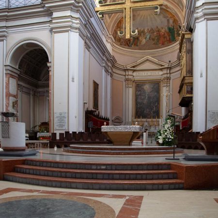 Italy, Sicily – Caltanissetta, Cathedral Santa Maria la Nova – choir Italy, Sicily - Caltanissetta, Cathedral Santa Maria la Nova - choir