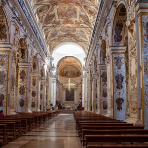 Italy, Sicily – Caltanissetta, Cathedral  Santa Maria la Nova – nave High-Quality Images & Videos The MCA Collection