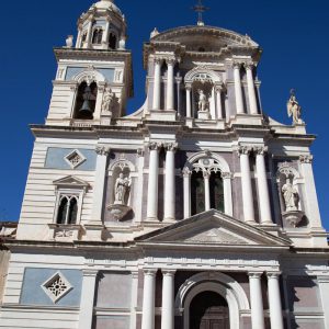 Italy, Sicily – Caltanissetta, San Sebastiano church baroque – facade High-Quality Images & Videos The MCA Collection