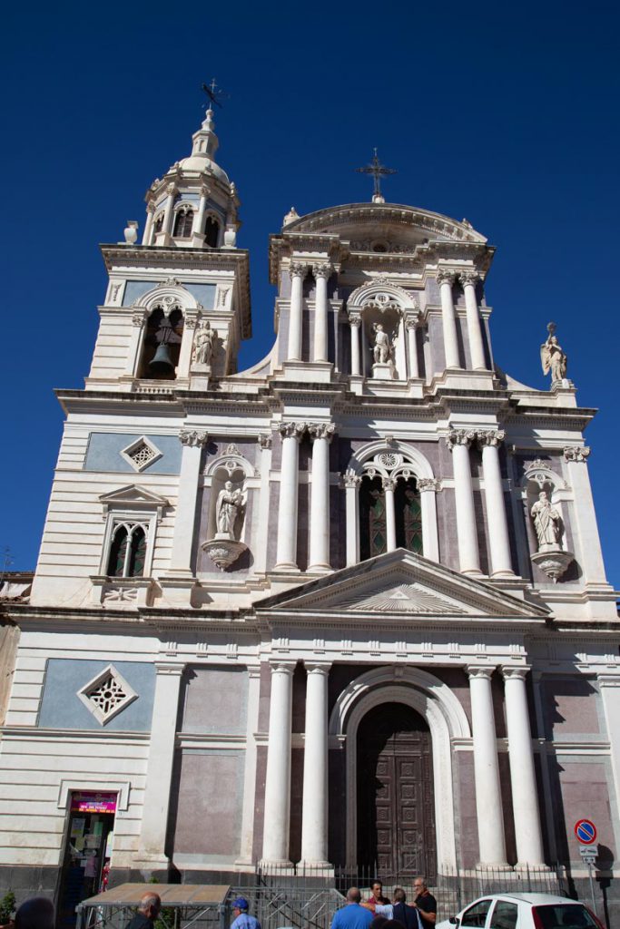 Italy, Sicily – Caltanissetta, San Sebastiano church baroque – facade High-Quality Images & Videos The MCA Collection