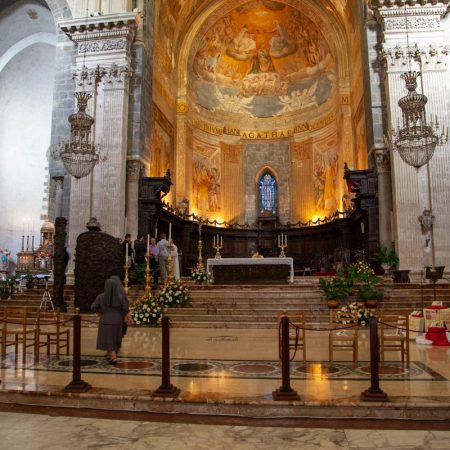 Italy, Sicily – Catania Cathedral of Saint Agatha – choir Italy, Sicily - Catania Cathedral of Saint Agatha - choir