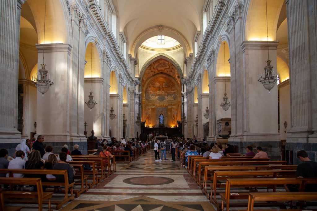 Italy, Sicily – Catania Cathedral of Saint Agatha – Nave High-Quality Images & Videos The MCA Collection