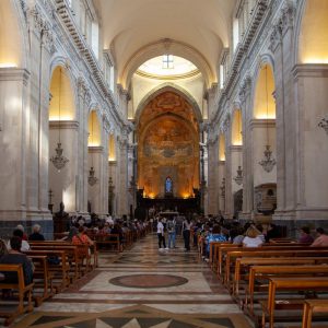 Italy, Sicily – Catania Cathedral of Saint Agatha – Nave High-Quality Images & Videos The MCA Collection