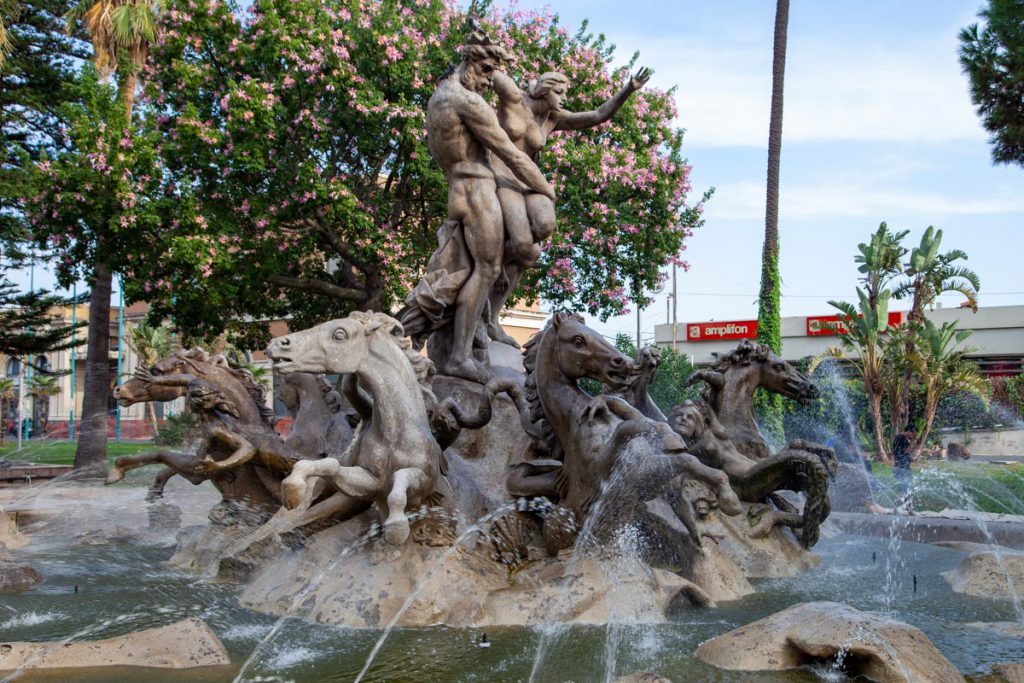 Italy, Sicily – Catania Fountain of Proserpina High-Quality Images & Videos The MCA Collection