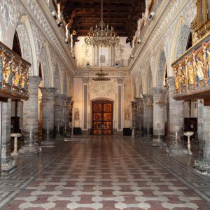 Italy, Sicily – Enna Cathedral – Nave High-Quality Images & Videos The MCA Collection
