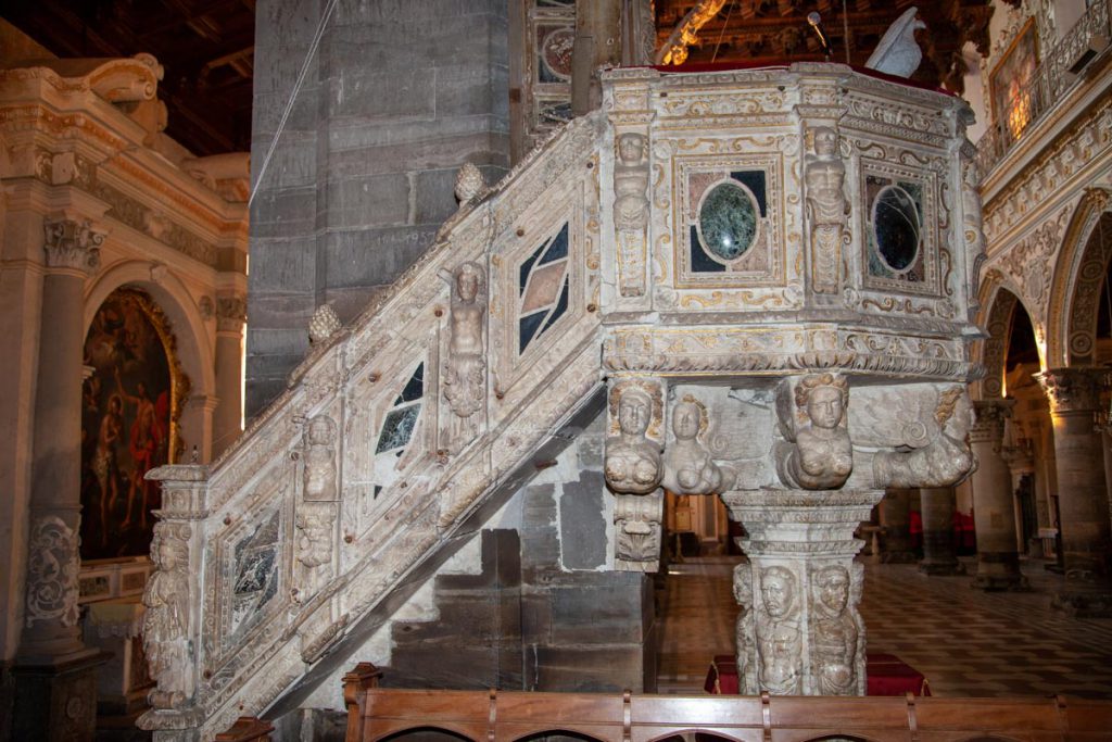 Italy, Sicily – Enna Cathedral – Pulpit High-Quality Images & Videos The MCA Collection