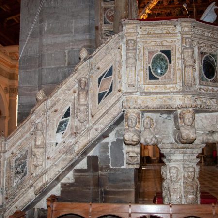 Italy, Sicily - Enna Cathedral - Pulpit