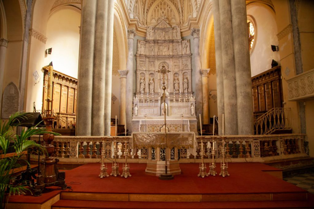Italy, Sicily – Erice Cathedral – Choir High-Quality Images & Videos The MCA Collection
