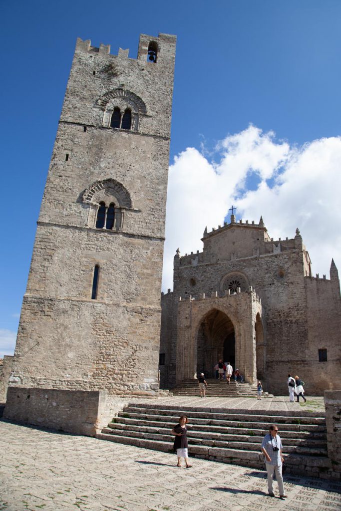 Italy, Sicily – Erice Cathedral – Facade High-Quality Images & Videos The MCA Collection