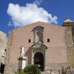 Italy, Sicily – Erice, San Giuliano church-facade High-Quality Images & Videos The MCA Collection
