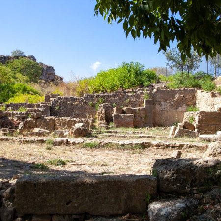 Italy, Sicily - Morgantina - Bouleuterion