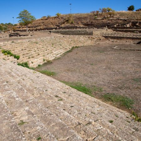 Italy, Sicily - Morgantina - Ekklesiasterion