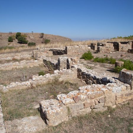 Italy, Sicily - Morgantina - House of the Arched Cistern