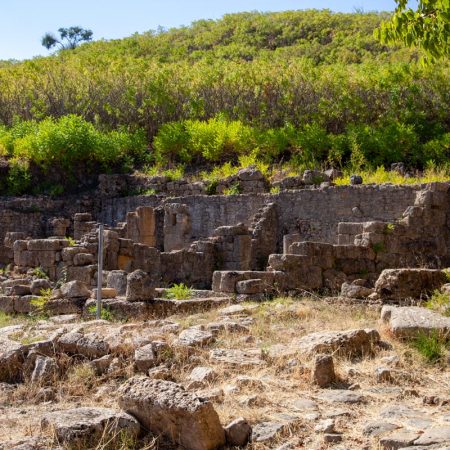 Italy, Sicily - Morgantina - Stoa(North-West)