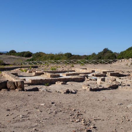 Italy, Sicily - Motya - Houses