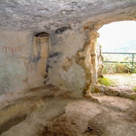 Italy, Sicily - Necropolis of Pantalica