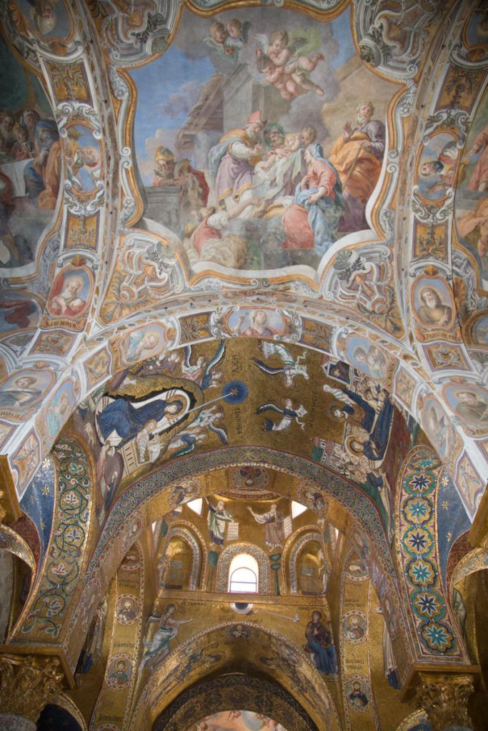 Italy, Sicily – Palermo, Martorana (Santa Maria Dell’Ammiraglio -ceiling High-Quality Images & Videos The MCA Collection