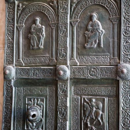 Italy, Sicily – Palermo, Monreale Cathedral -Bronze door Bonanno Pisano Italy, Sicily - Palermo, Monreale Cathedral -Bronze door Bonanno Pisano