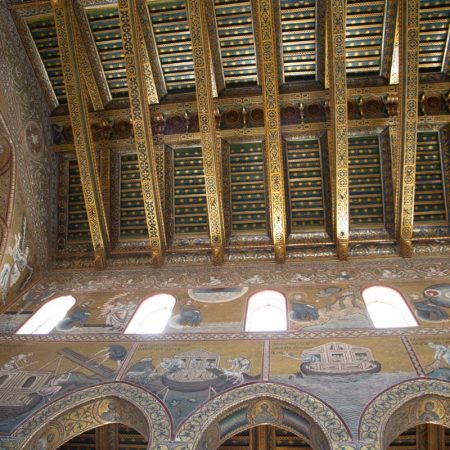 Italy, Sicily – Palermo, Monreale Cathedral -Ceiling Italy, Sicily - Palermo, Monreale Cathedral -Ceiling