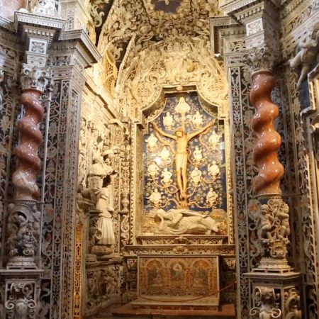 Italy, Sicily - Palermo, Monreale Cathedral -Chapel of the Crucifix - baroque