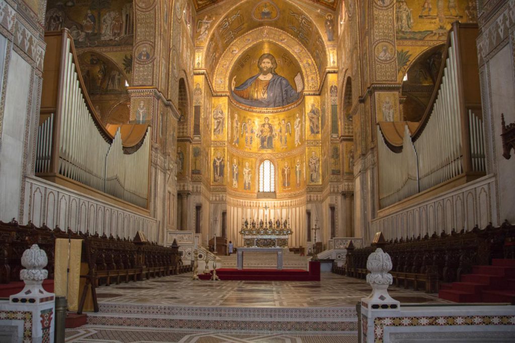 Italy, Sicily – Palermo, Monreale Cathedral -Choir High-Quality Images & Videos The MCA Collection