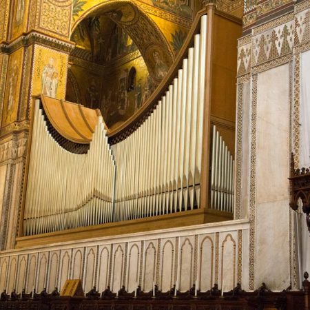 Italy, Sicily – Palermo, Monreale Cathedral – Organ Italy, Sicily - Palermo, Monreale Cathedral - Organ