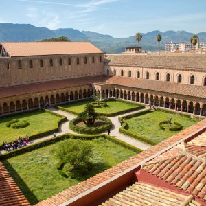 Italy, Sicily – Palermo, Monreale Cathedral -clioster High-Quality Images & Videos The MCA Collection