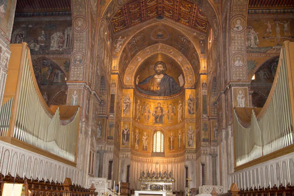 Italy, Sicily – Palermo, Monreale Cathedral – High Altar High-Quality Images & Videos The MCA Collection