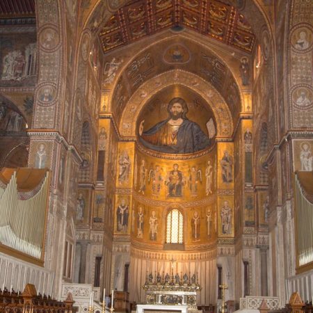 Italy, Sicily - Palermo, Monreale Cathedral - High Altar