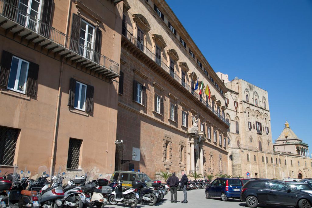Italy, Sicily – Palermo, Palazzo dei Normanni (Royal Palace of Palermo)-facade High-Quality Images & Videos The MCA Collection