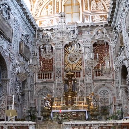 Italy, Sicily - Palermo, Saint Catherine of Alexandria - apse