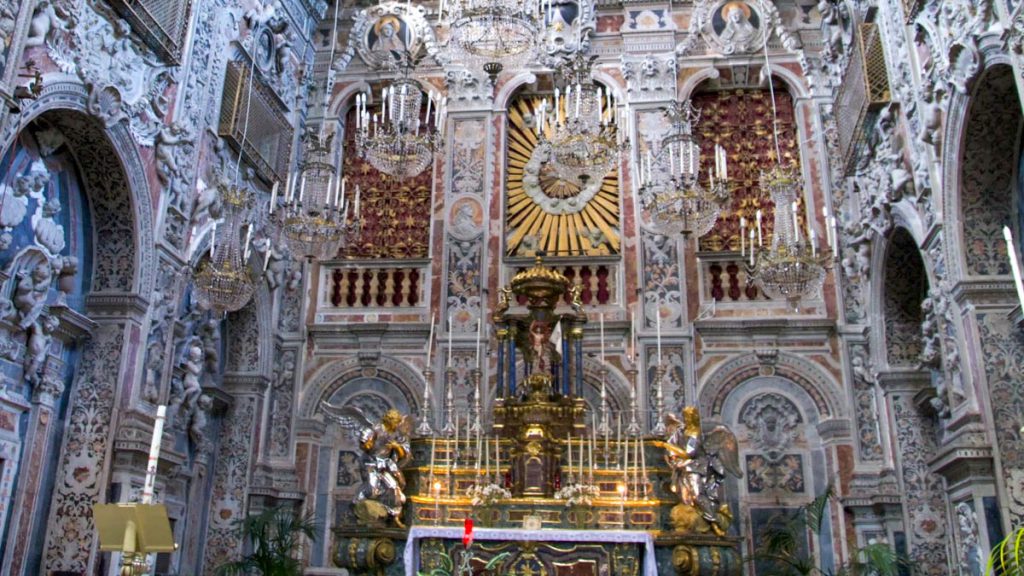 Italy, Sicily – Palermo, Saint Catherine of Alexandria – high altar High-Quality Images & Videos The MCA Collection