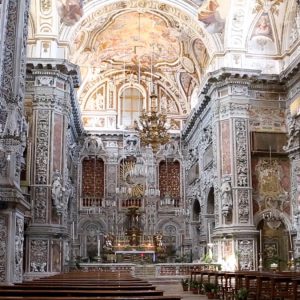 Italy, Sicily – Palermo, Saint Catherine of Alexandria – nave High-Quality Images & Videos The MCA Collection