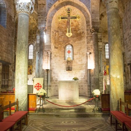 Italy, Sicily – Palermo, San Cataldo church – Romanesque – Apse Italy, Sicily - Palermo, San Cataldo church - Romanesque - Apse