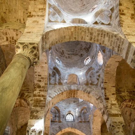 Italy, Sicily – Palermo, San Cataldo church – Romanesque – Ceiling Italy, Sicily - Palermo, San Cataldo church - Romanesque - Ceiling