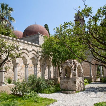 Italy, Sicily – Palermo, San Giovanni Degli Eremiti – Cloister ׂ(00:00:55) Italy, Sicily - Palermo, San Giovanni Degli Eremiti - Cloister ׂ(00:00:55)