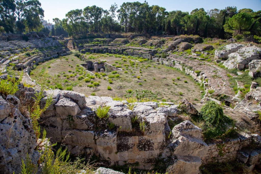 Italy, Sicily – Syracuse, Roman Amphitheatre (00:01:31) High-Quality Images & Videos The MCA Collection