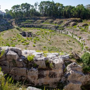 Italy, Sicily – Syracuse, Roman Amphitheatre (00:01:31) High-Quality Images & Videos The MCA Collection