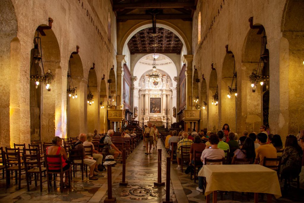 Italy, Sicily – Syracuse, Cathedral- Nave (00:00:48) High-Quality Images & Videos The MCA Collection