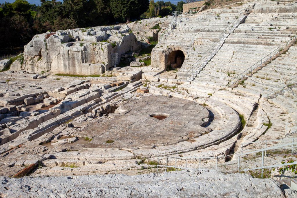 Italy, Sicily – Syracuse, Greek theatre – Orchestra (00:00:15) High-Quality Images & Videos The MCA Collection