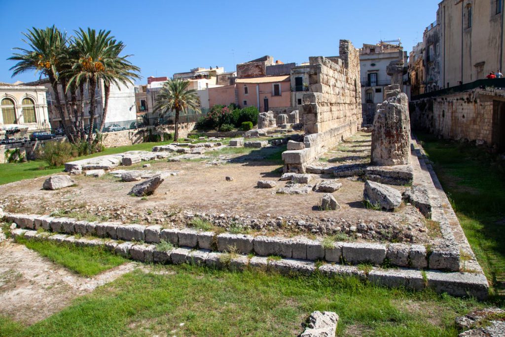 Italy, Sicily – Syracuse, Ortygia – Temple of Apollo (00:01:30) High-Quality Images & Videos The MCA Collection