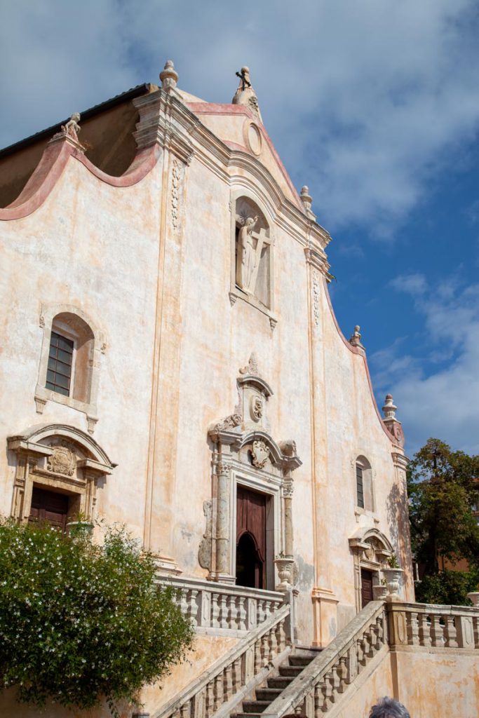 Italy, Sicily – Taormina church of San Giuseppe baroque facade (00:00:19) High-Quality Images & Videos The MCA Collection