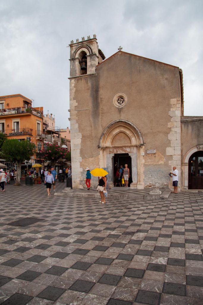 Italy, Sicily – Taormina church of Sanit Augustine facade (00:00:16) High-Quality Images & Videos The MCA Collection